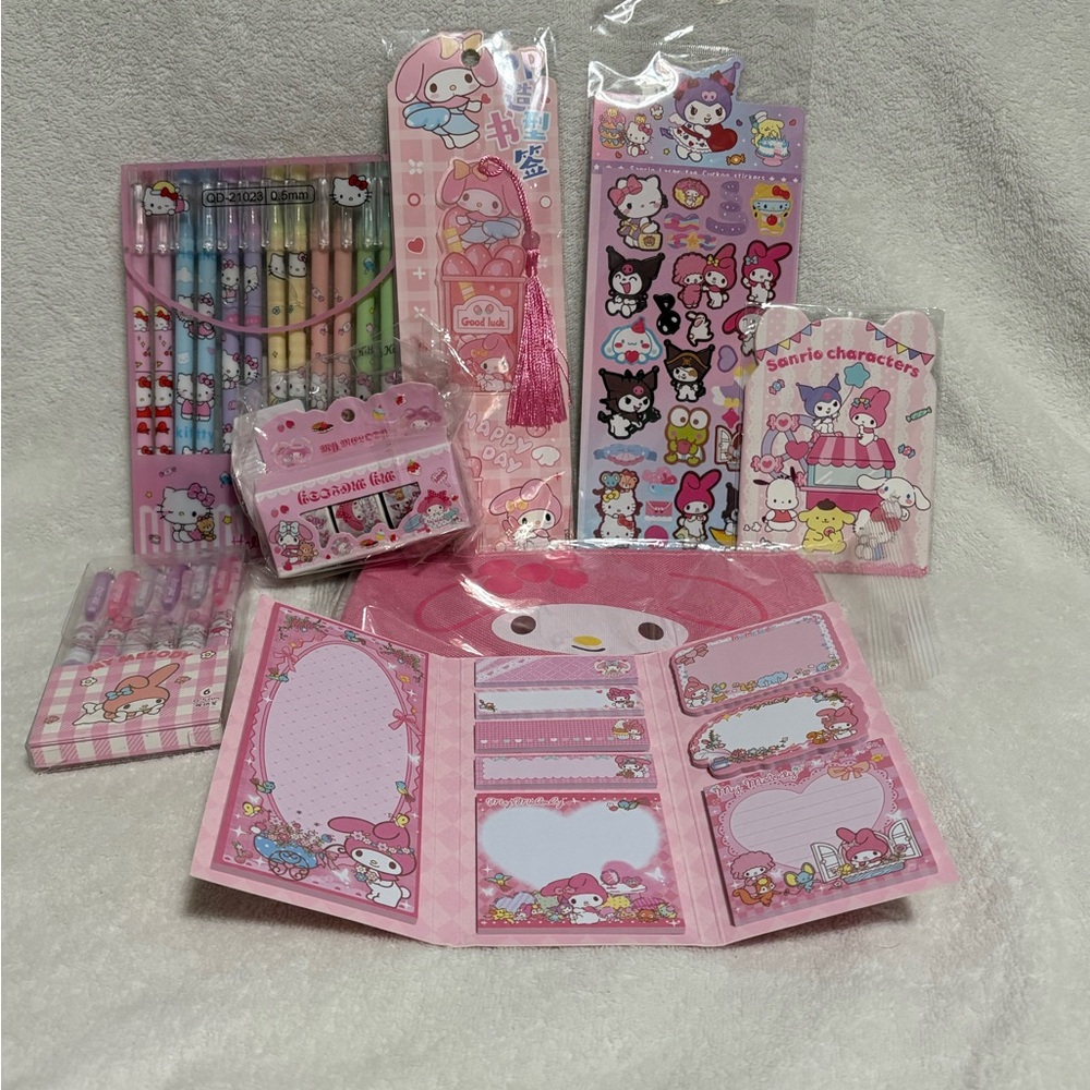 Sanrio My Melody Stationery Set Bundle #1A